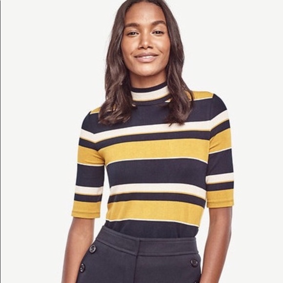 Ann Taylor Tops - •SOLD• Ann Taylor Stripped Shirt